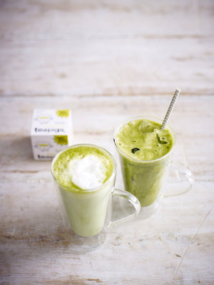 Iced matcha latte recipe  | teapigs