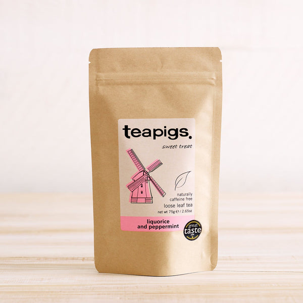 liquorice and peppermint tea