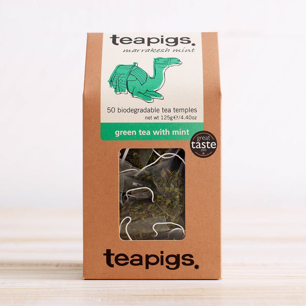 green tea with mint