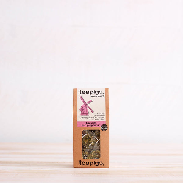 liquorice and peppermint tea