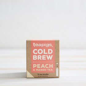 peach and mango cold brew