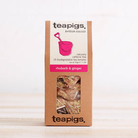 rhubarb & ginger tea