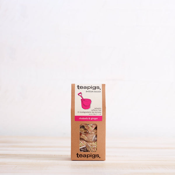 rhubarb & ginger tea