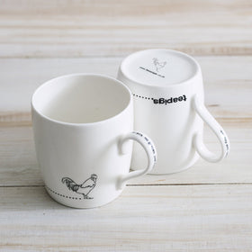 cockerel mug