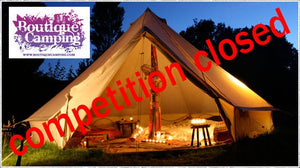 Win a boutique camping bell tent