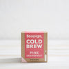 box of 10 pink grapefruit cold brew tea temples