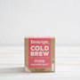 box of 10 pink grapefruit cold brew tea temples