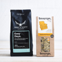 Paddy and Scott's easy days coffee and a 15 pack of chamomile flowers