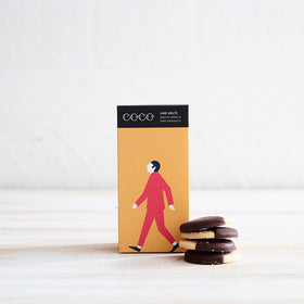 lime melts dipped in dark chocolate