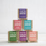 Pyramid of cold brew tea boxes